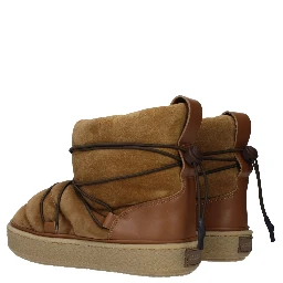 Brown Leather Ankle Boots