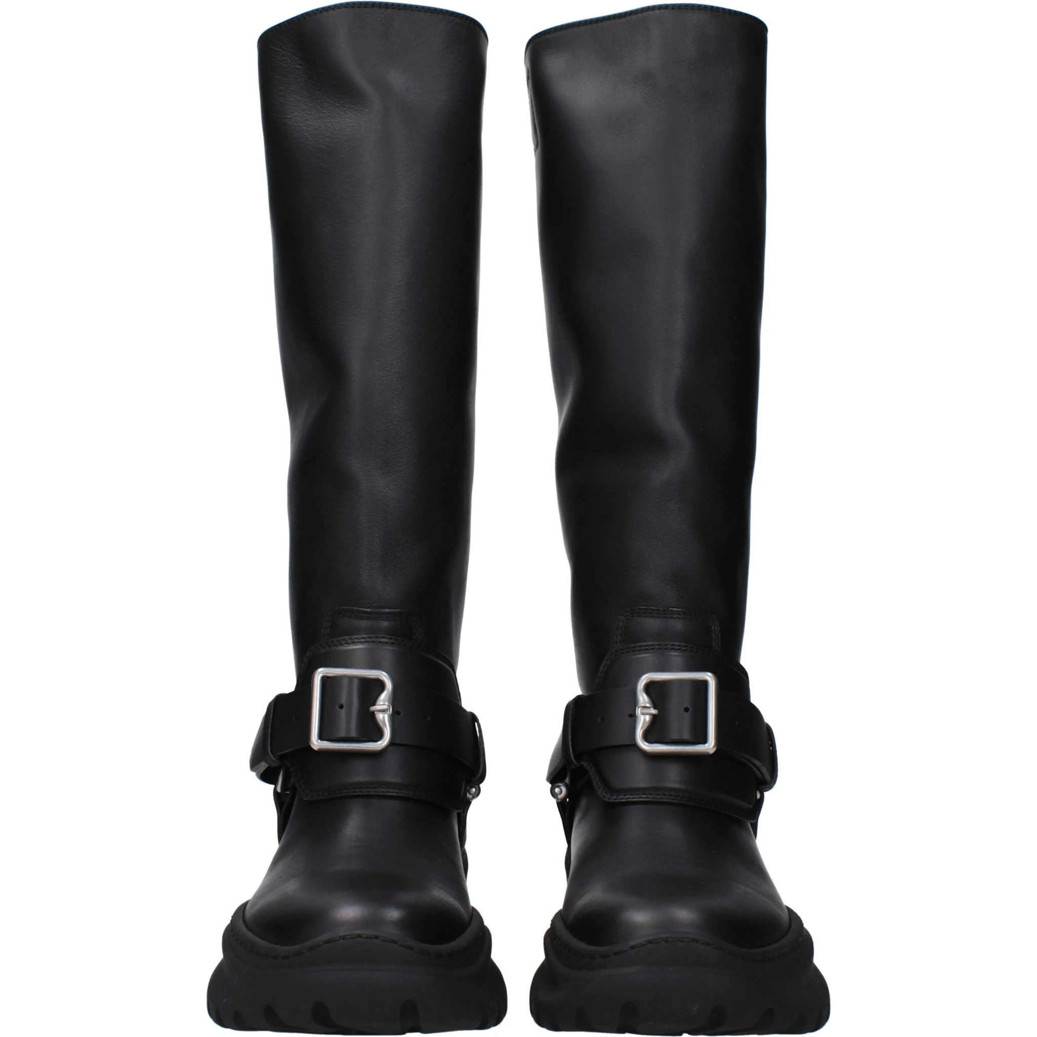 Black Leather Boots