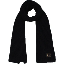 Black Cashmere Scarf