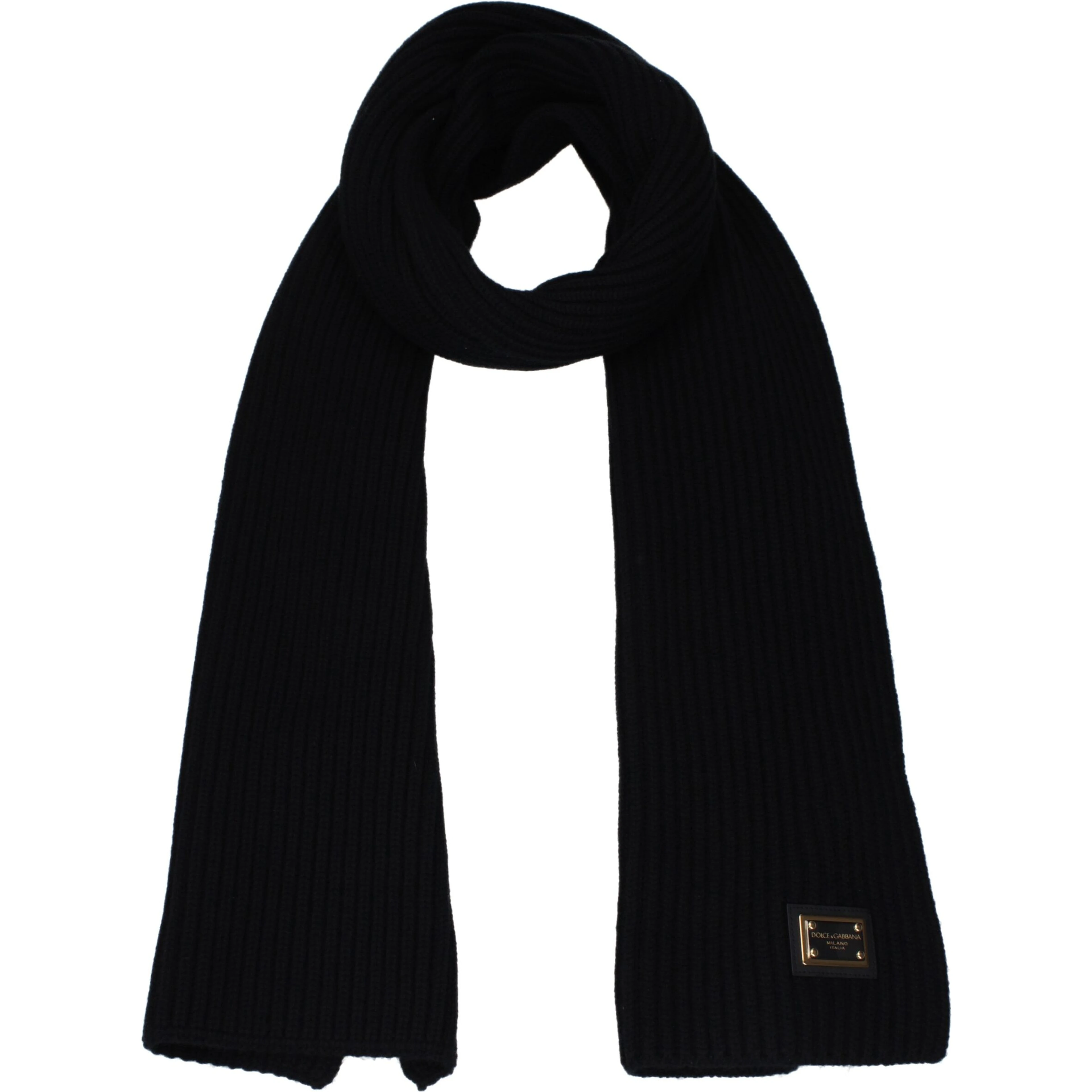 Black Cashmere Scarf