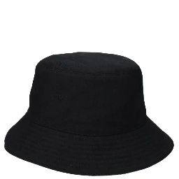 Black Fabric Bucket Hat