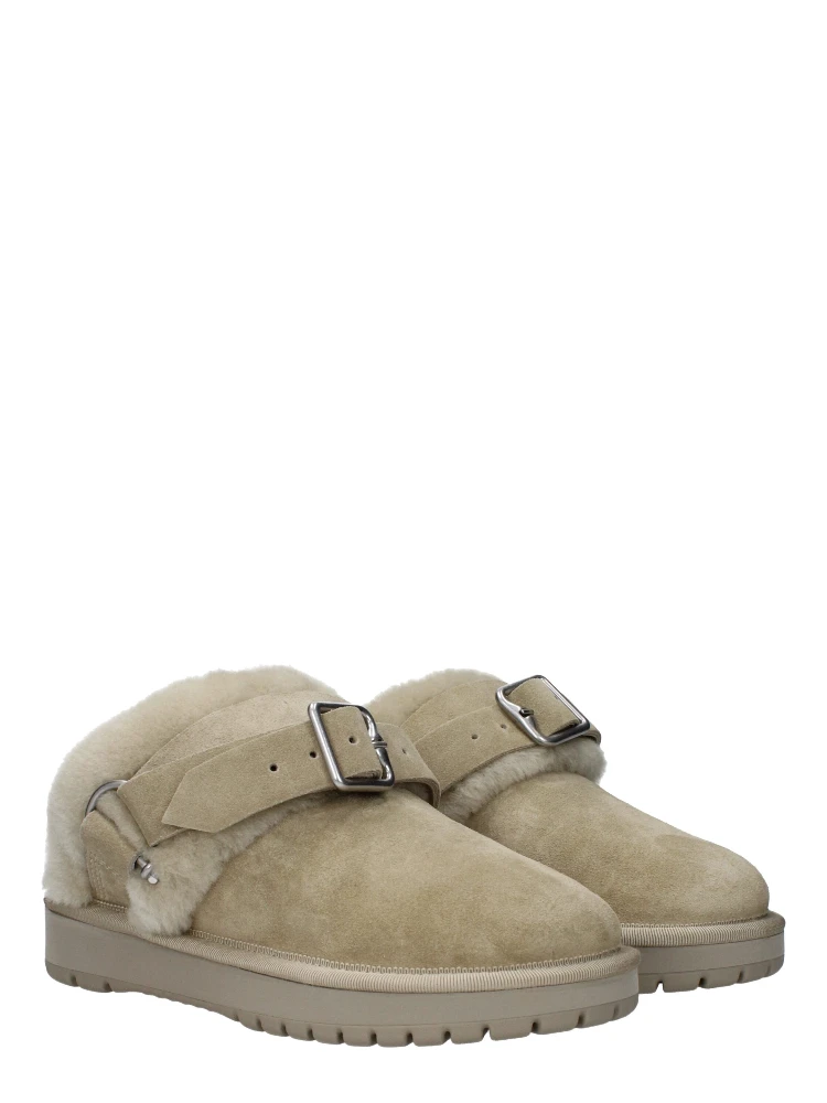 Green Leather Slippers alternative
