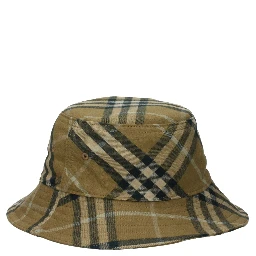 Green Cotton Bucket Hat
