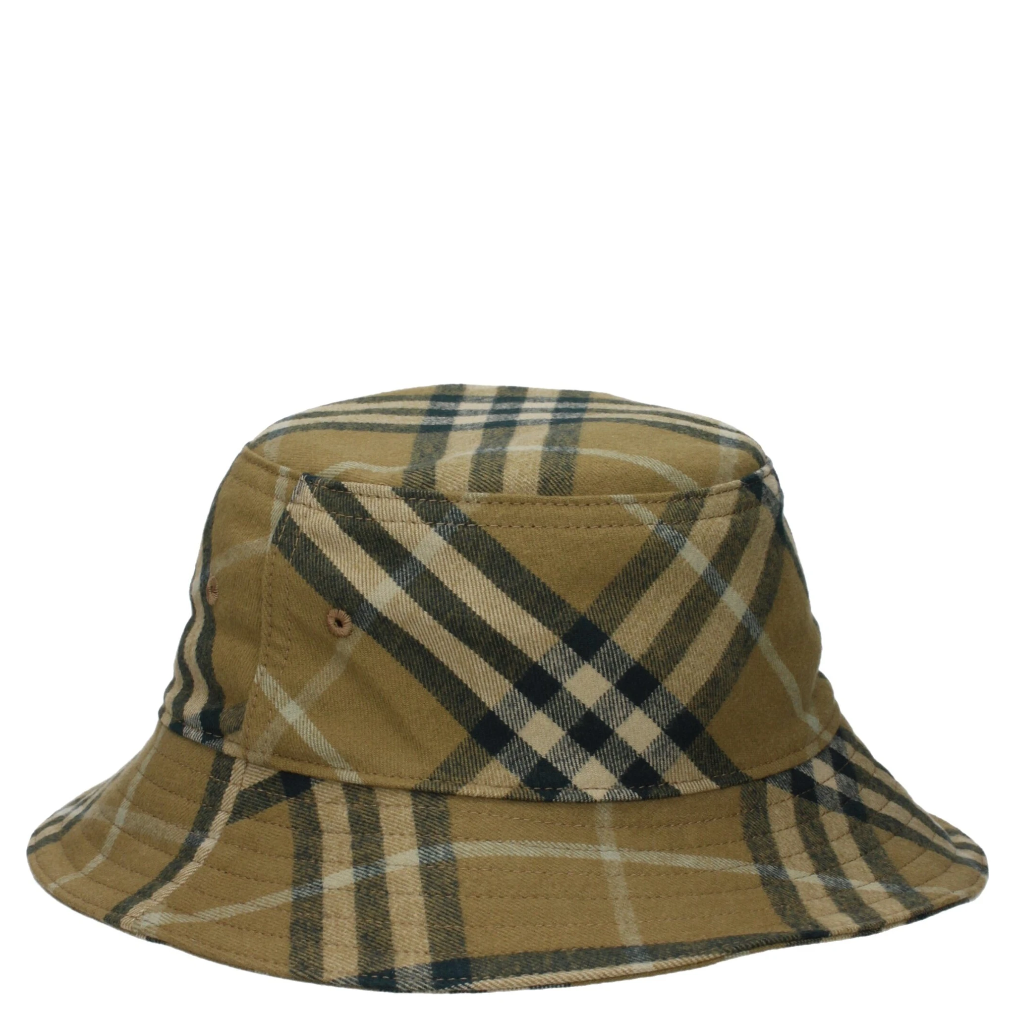 Green Cotton Bucket Hat