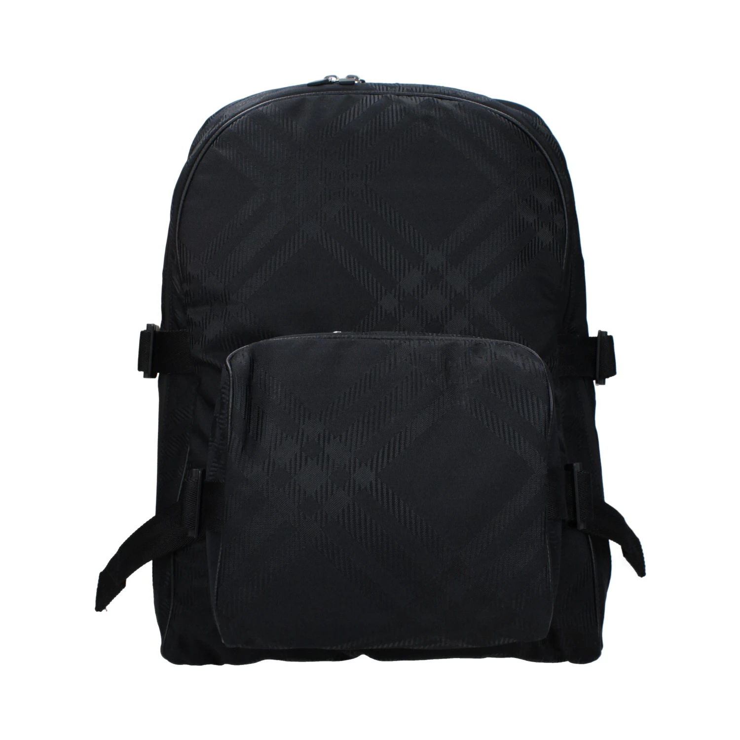 Black Fabric Backpack
