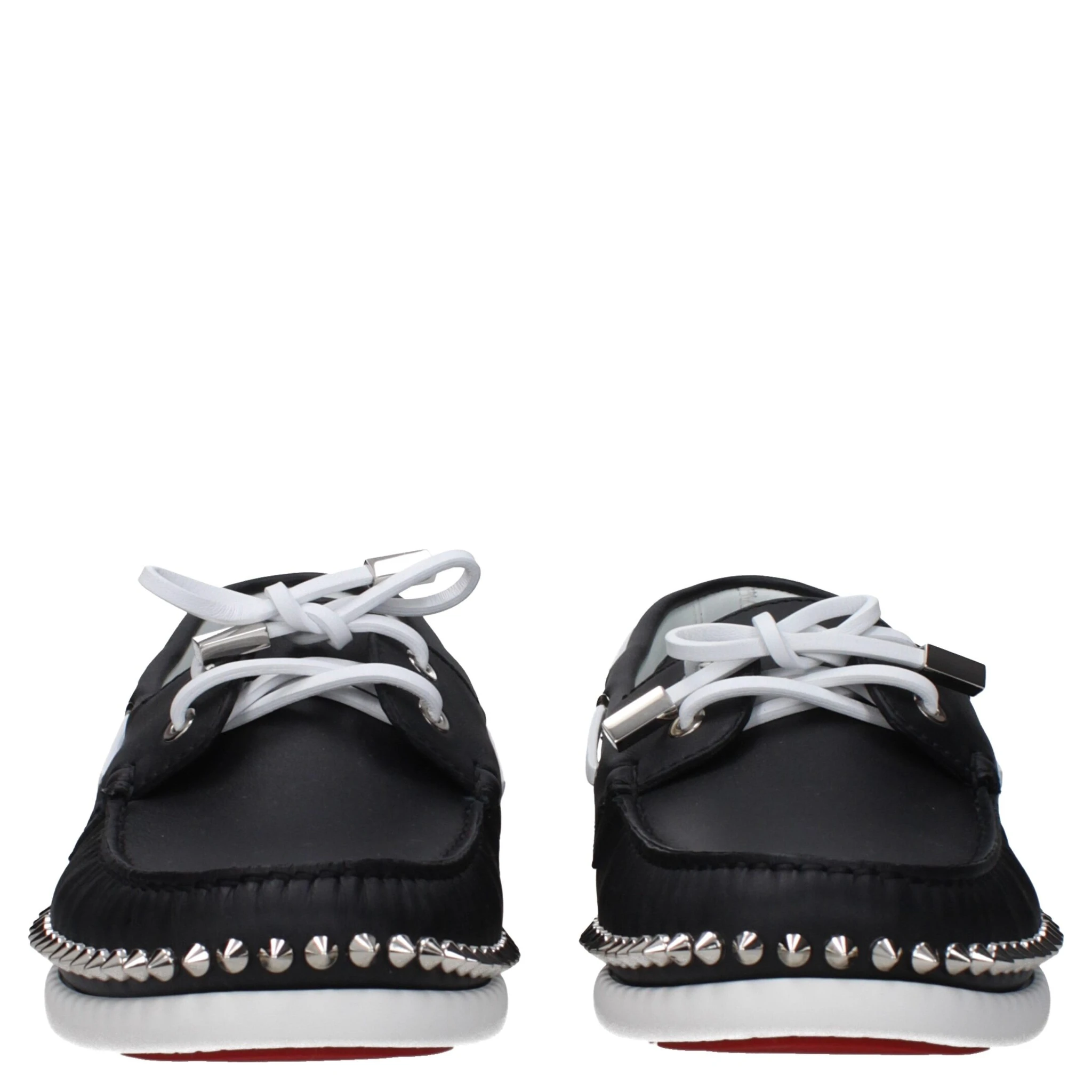 Black Leather Slip-On Loafers