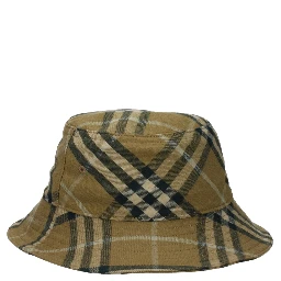 Green Cotton Bucket Hat