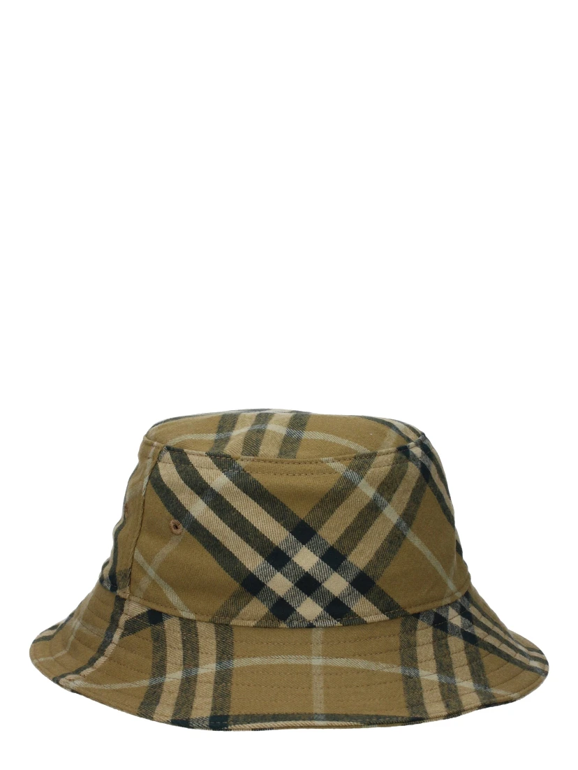 Green Cotton Bucket Hat