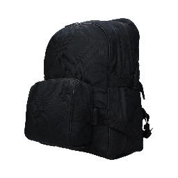 Black Fabric Backpack