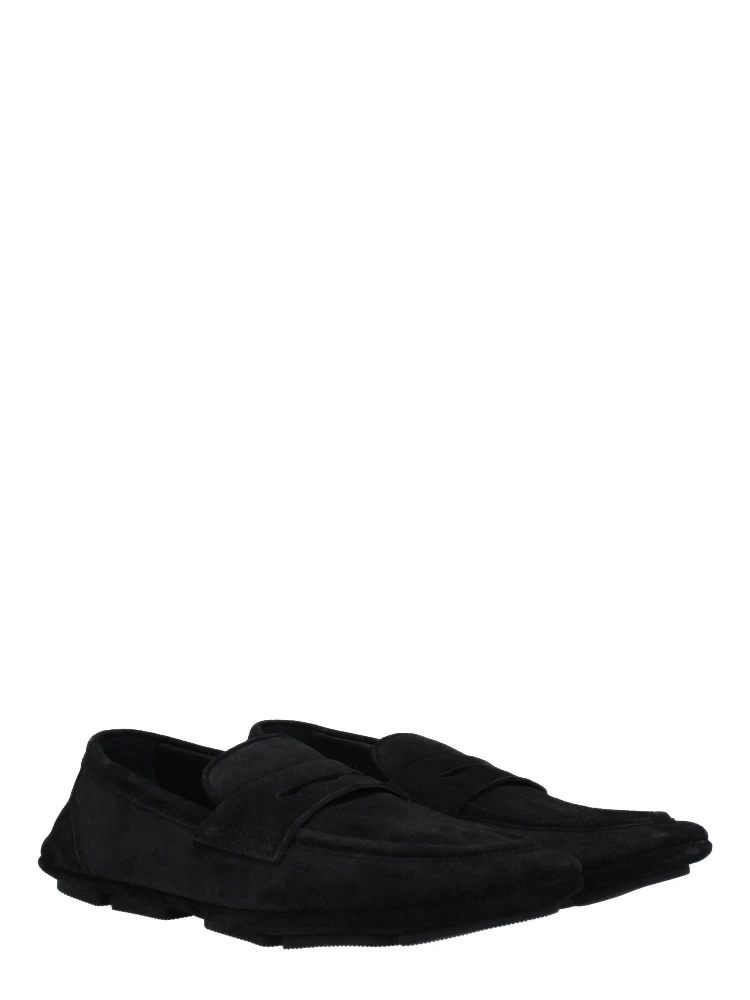 Black Leather Slip-On Loafers alternative