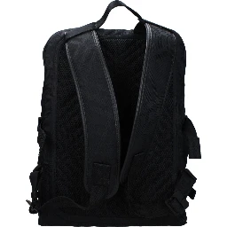 Black Fabric Backpack