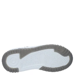 White Leather Chunky Sneakers