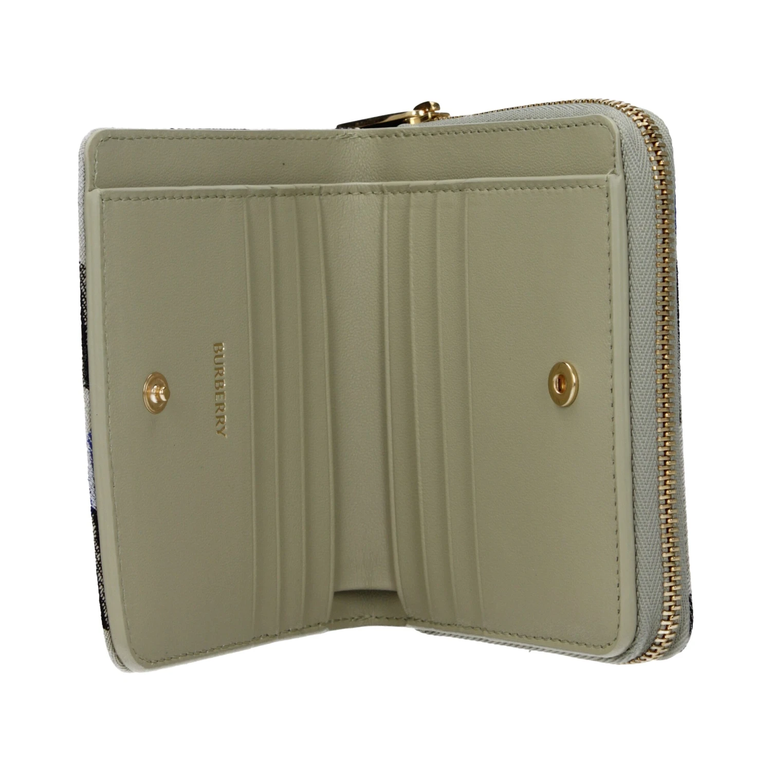 Beige Fabric Wallet