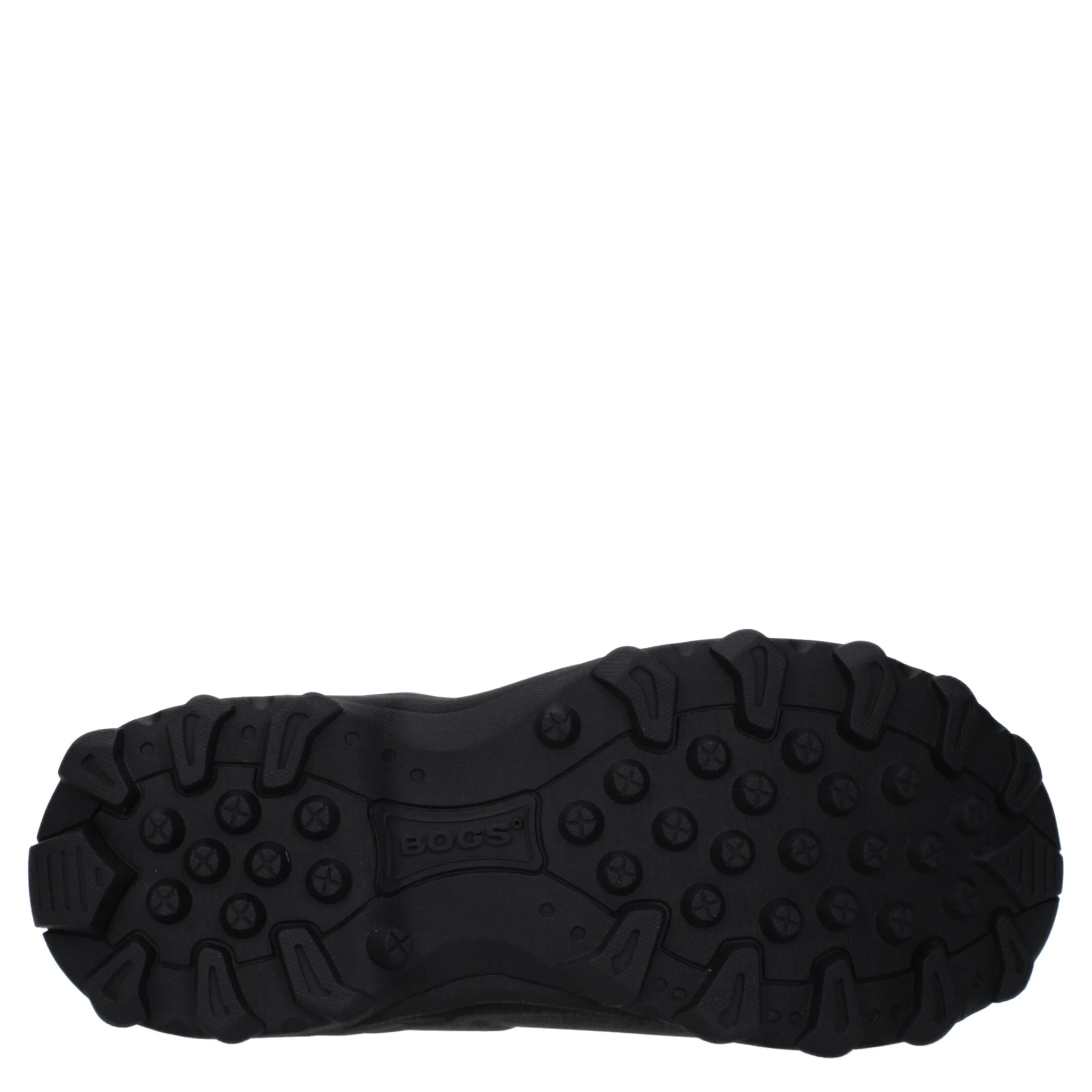 جزمة كاحل سوداء من القطن