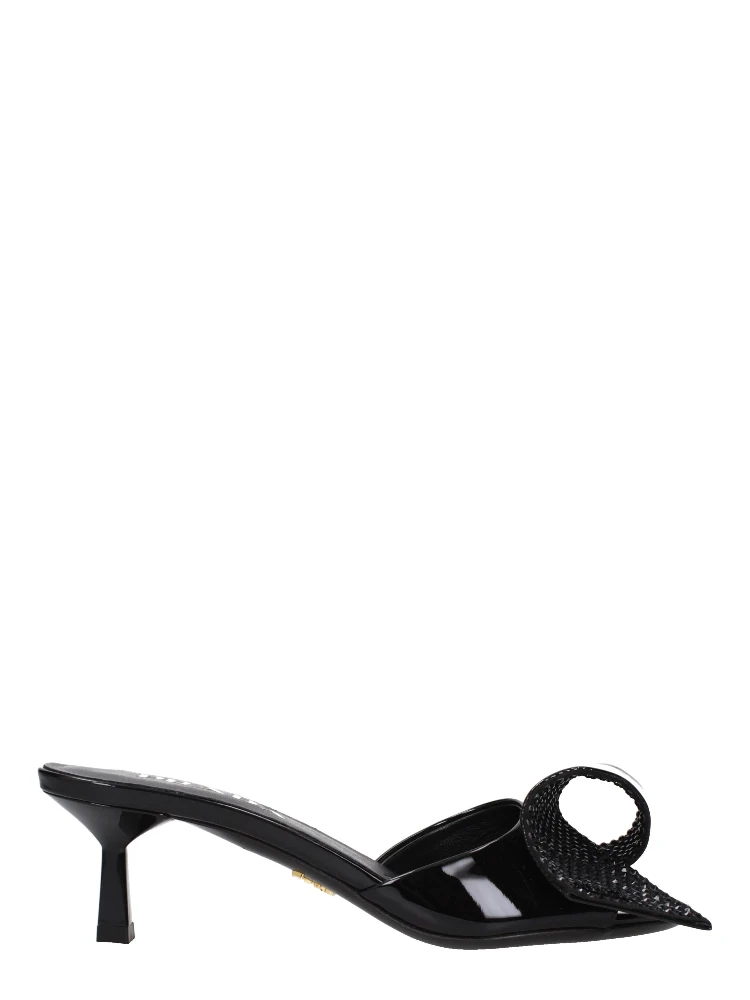 Black Leather Sandals