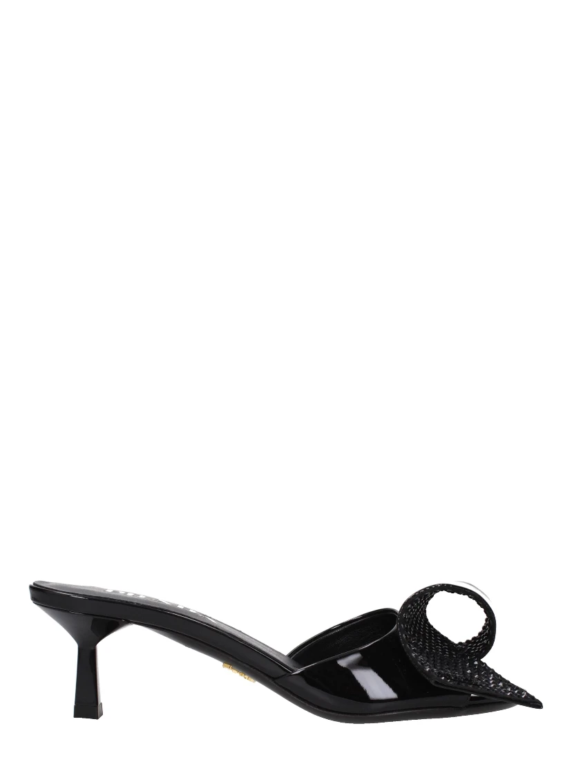 Black Leather Sandals