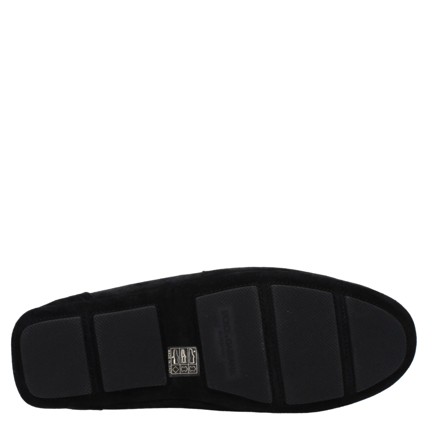 Black Leather Slip-On Loafers