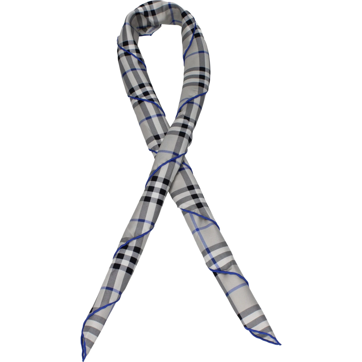 Gray Silk Foulard