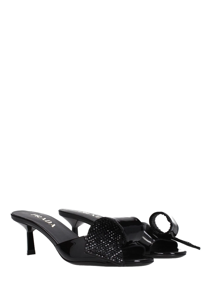 Black Leather Sandals
