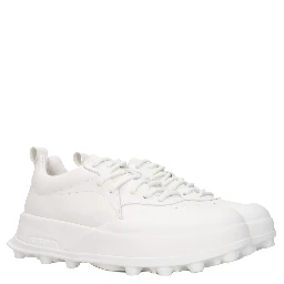 White Leather Sneakers