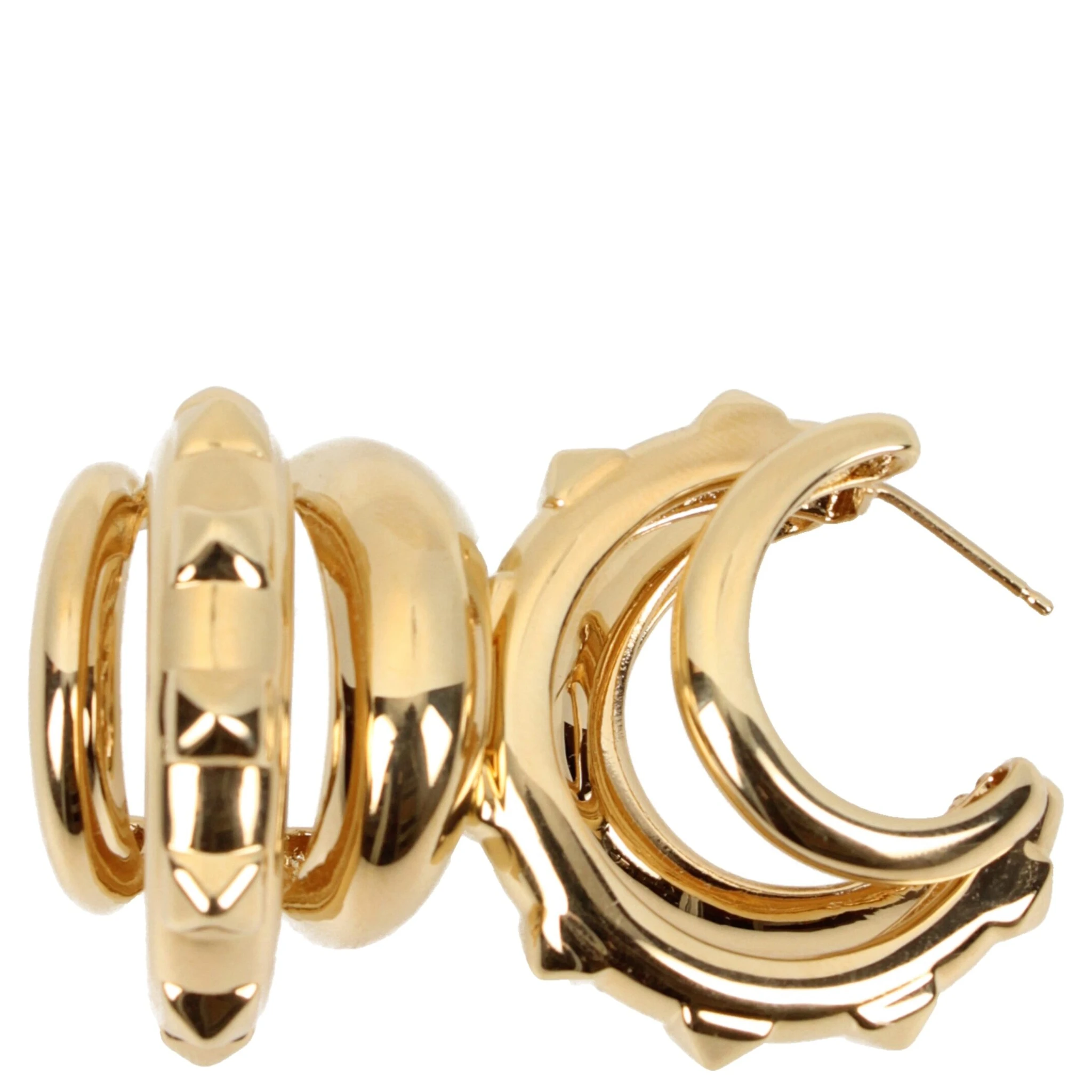 Gold Metal Earrings