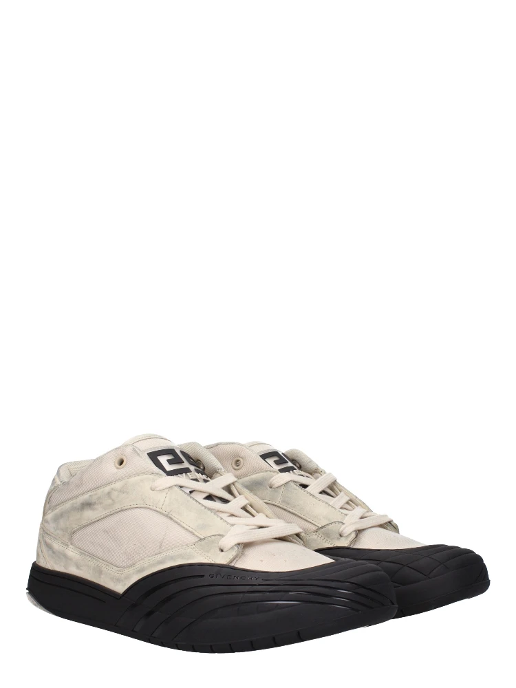 Beige Fabric Chunky Sneakers alternative