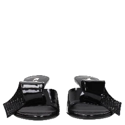 Black Leather Sandals