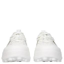 White Leather Sneakers