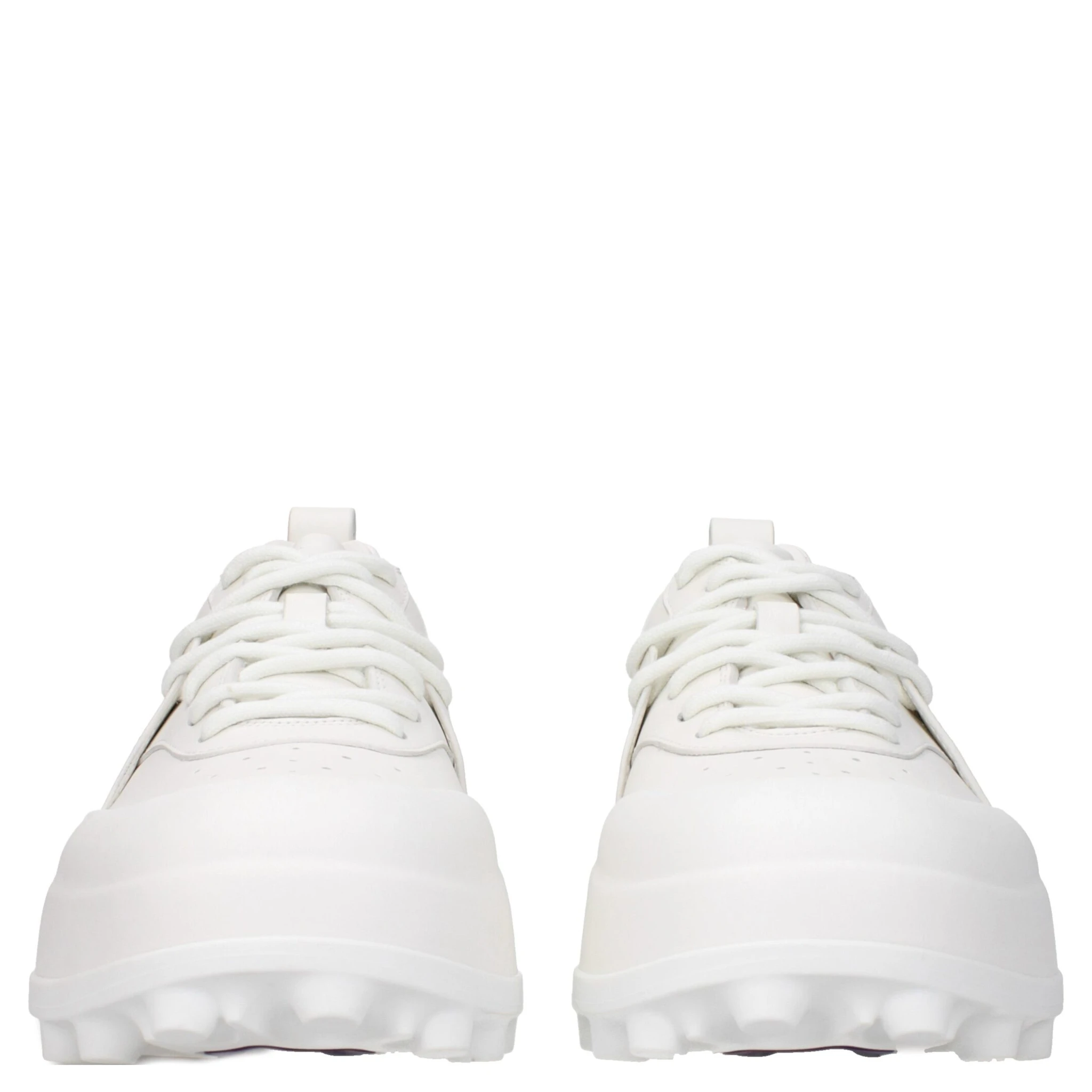White Leather Sneakers