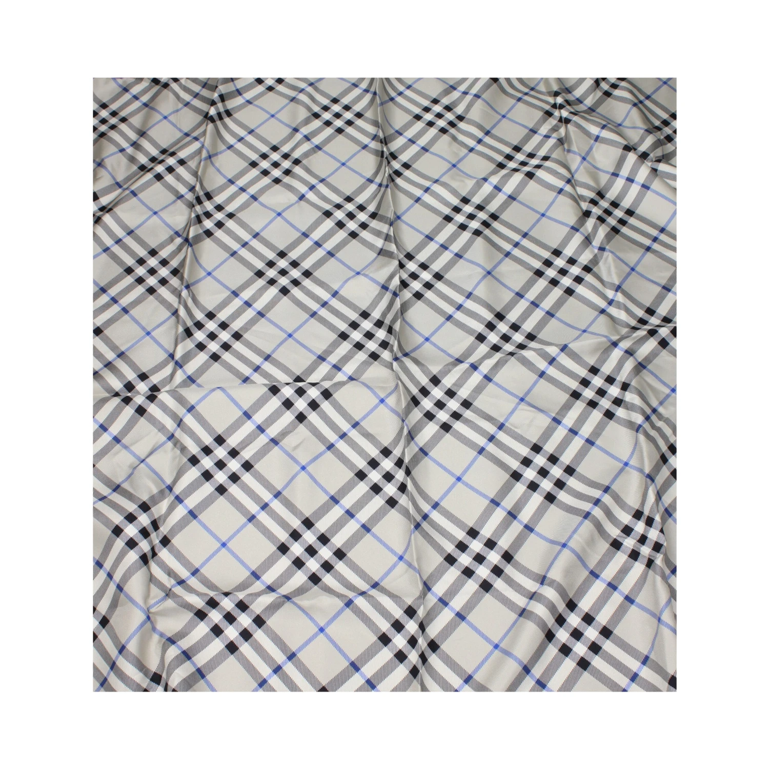 Gray Silk Foulard