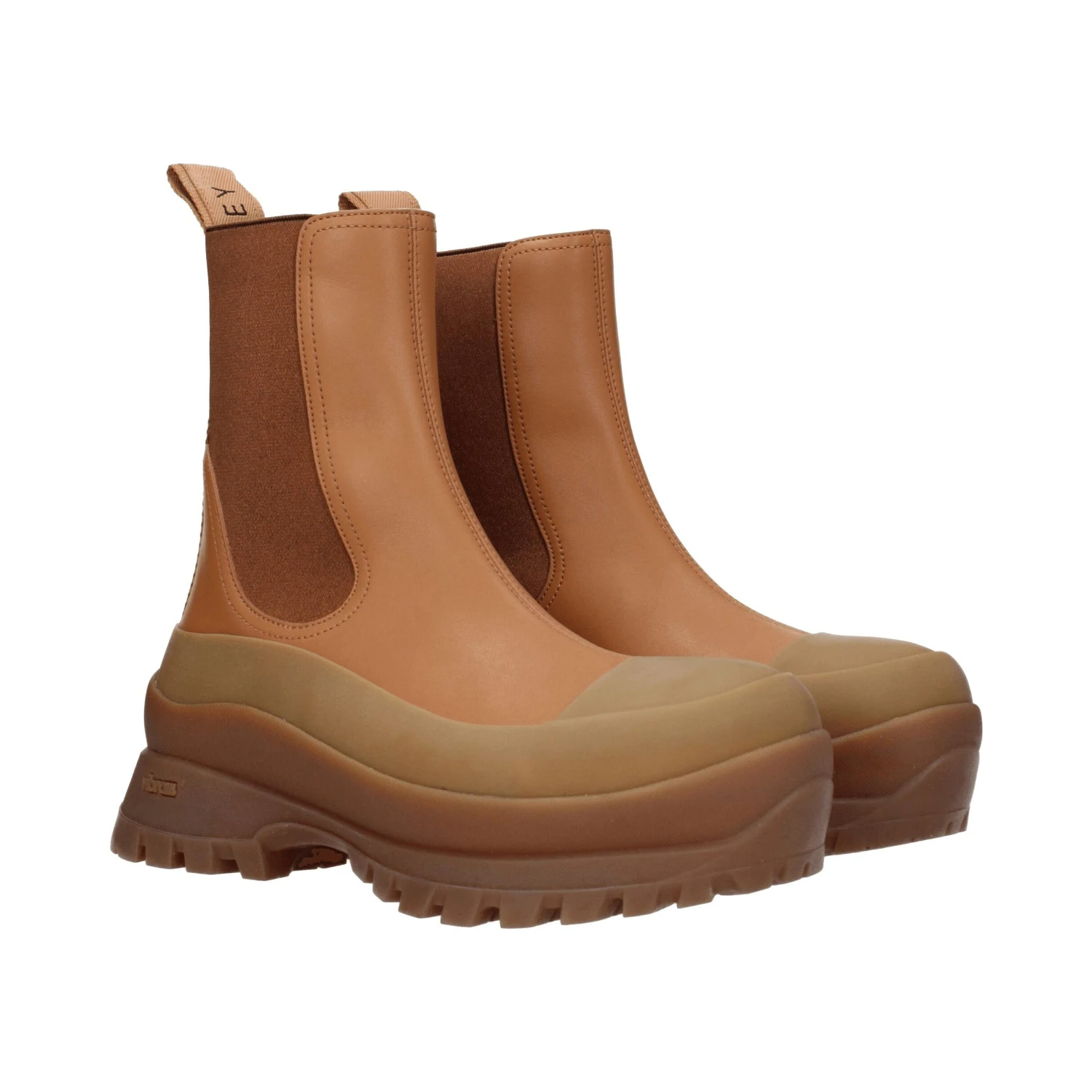 Brown Leather Ankle Boots
