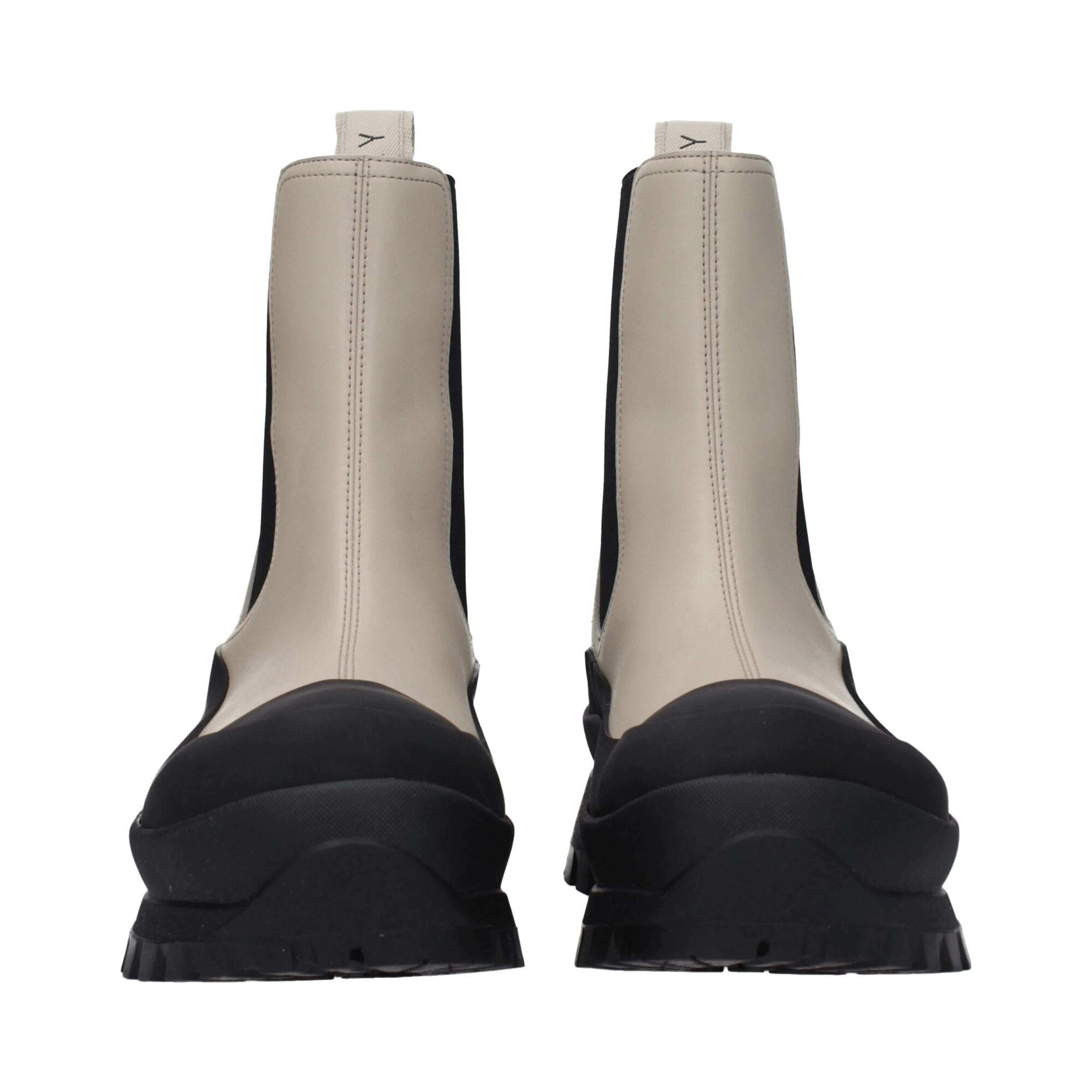 Black Leather Ankle Boots