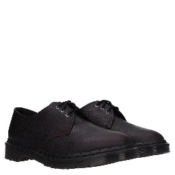 Purple Leather Oxfords And Derbies
