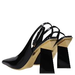 Black Leather Sandals