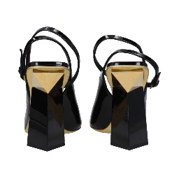 Black Leather Sandals