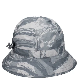Gray Polyester Bucket Hat