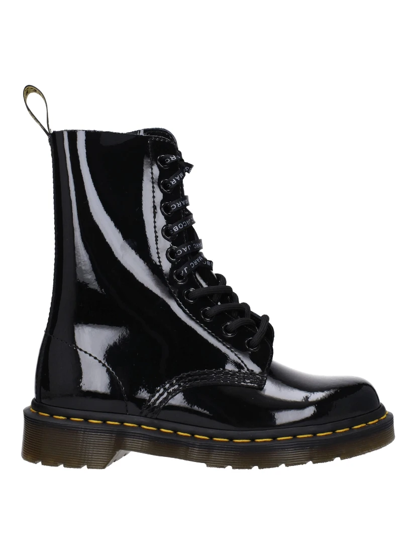 Black Leather Ankle Boots