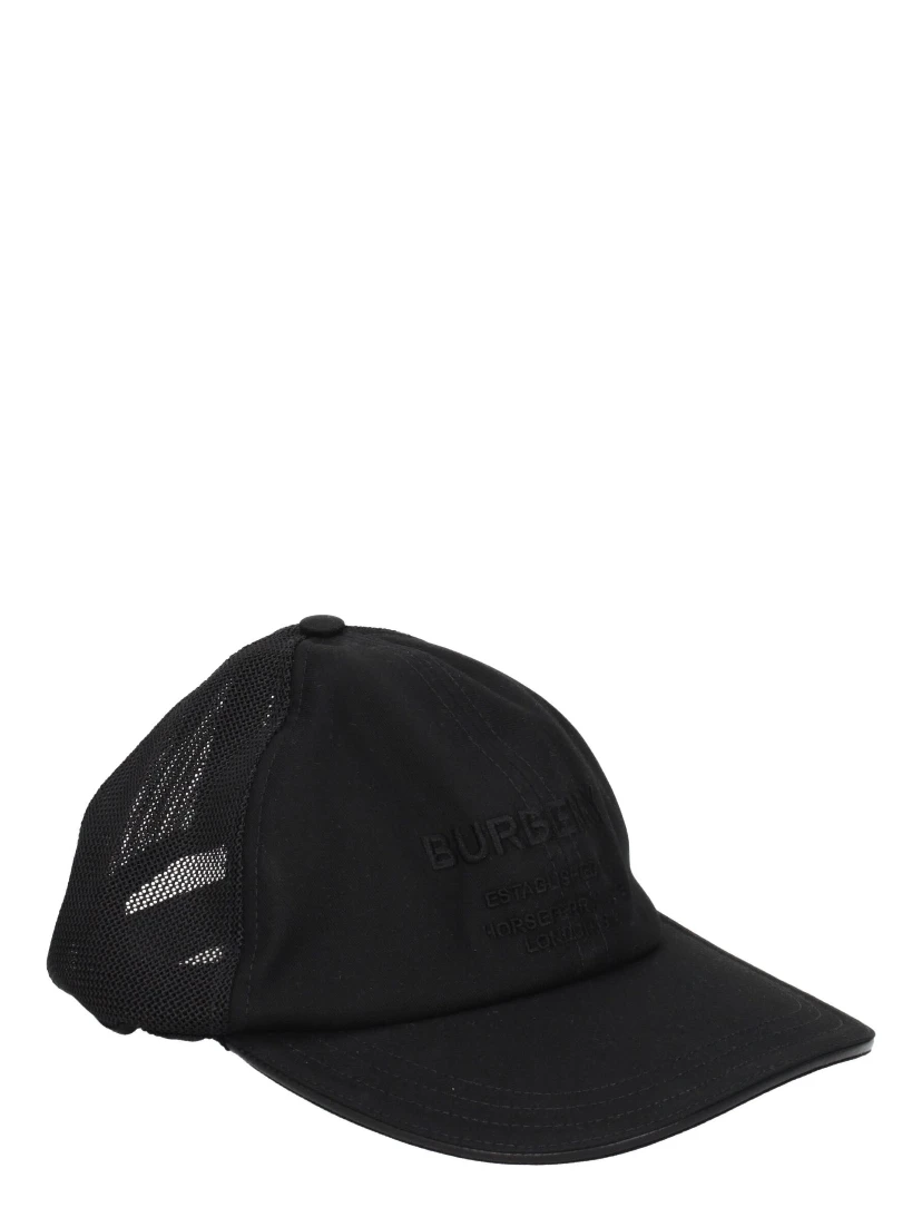 Black Cotton Cap (Baseball Hat)