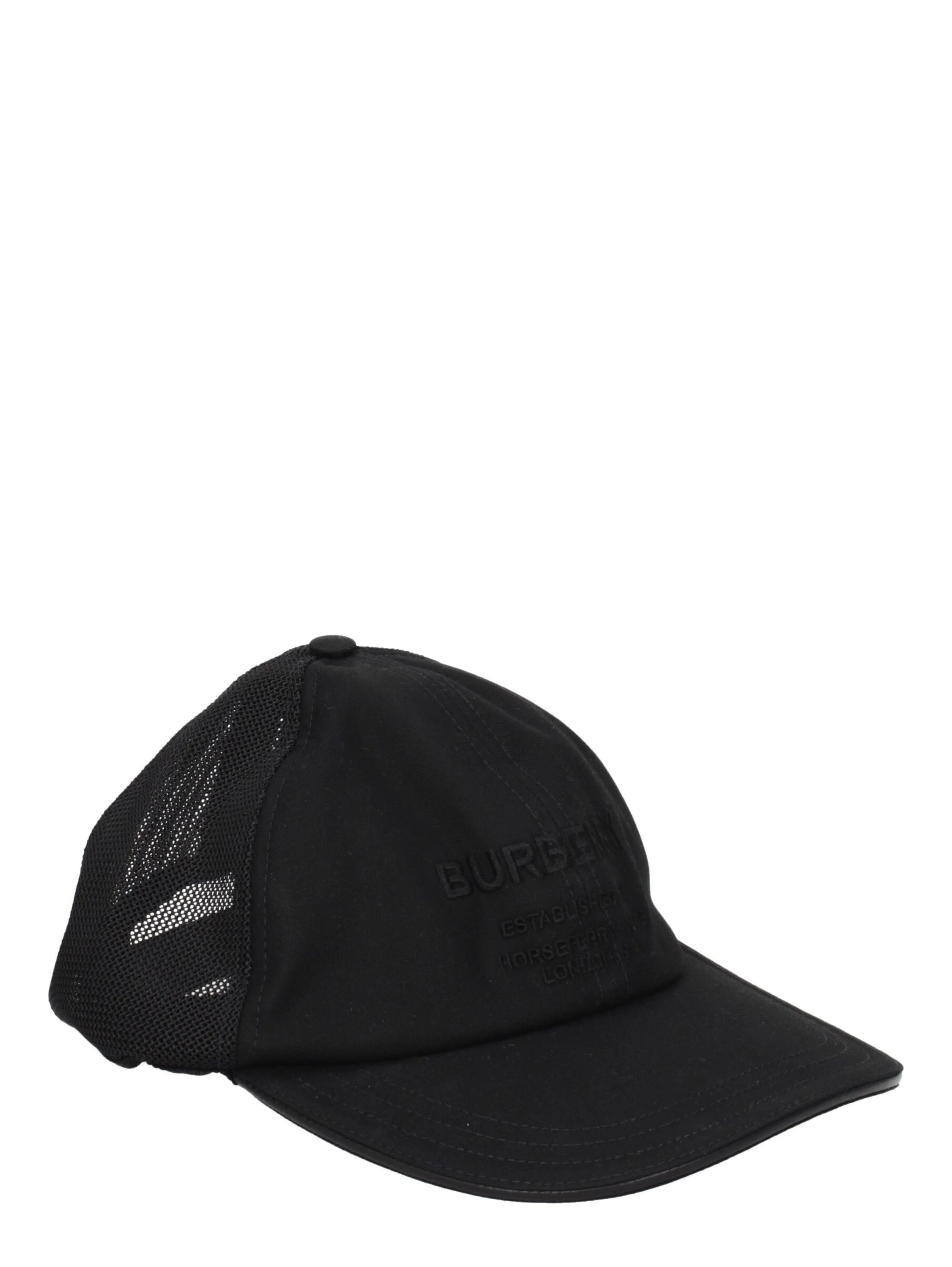 Black Cotton Cap (Baseball Hat)