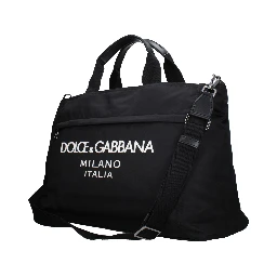Black Fabric Luggage And Travel