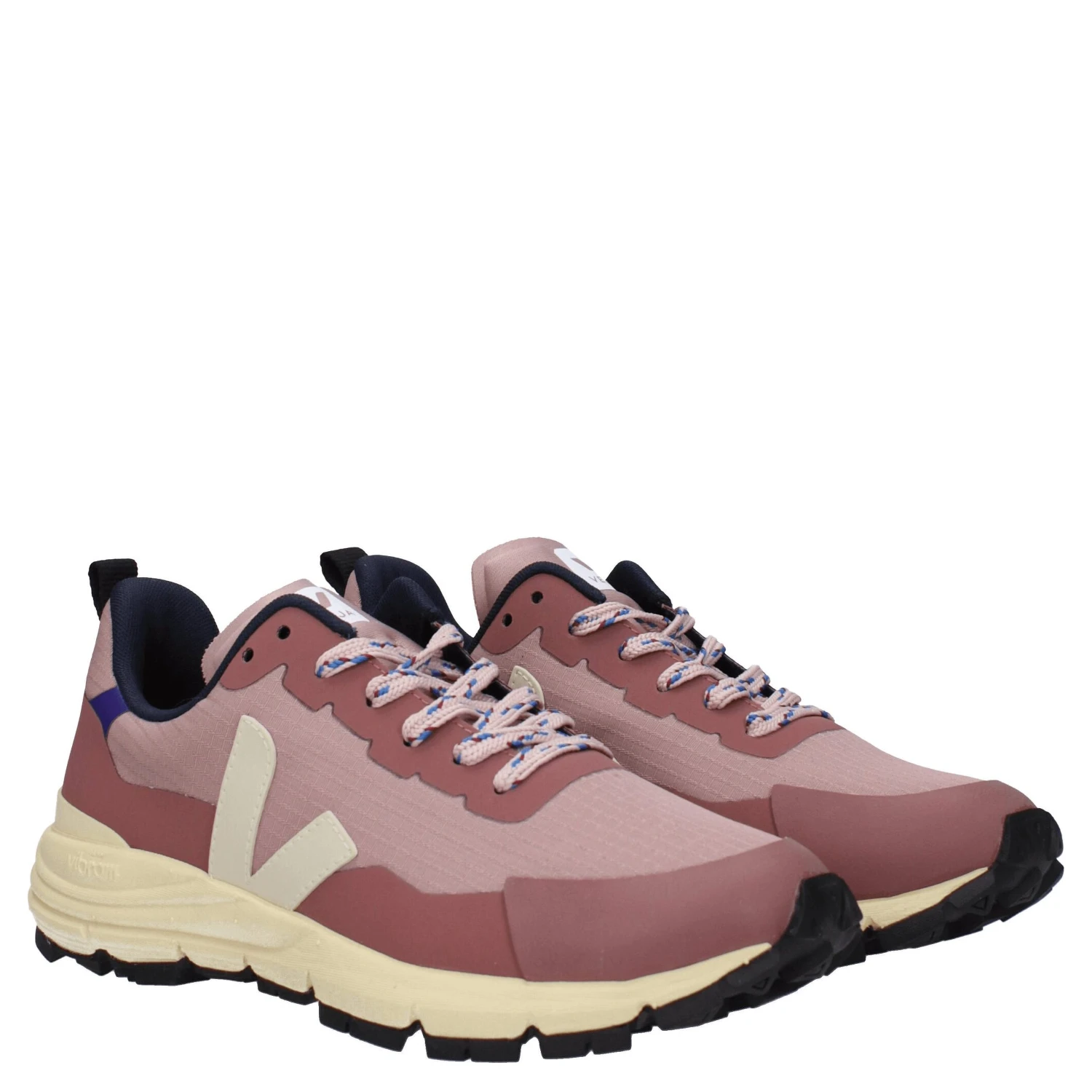 Pink Fabric Athletic Sneakers