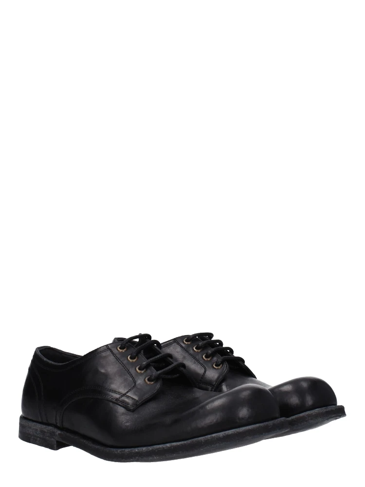 Black Leather Oxfords And Derbies alternative
