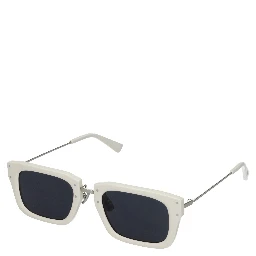 White Acetate Sunglasses