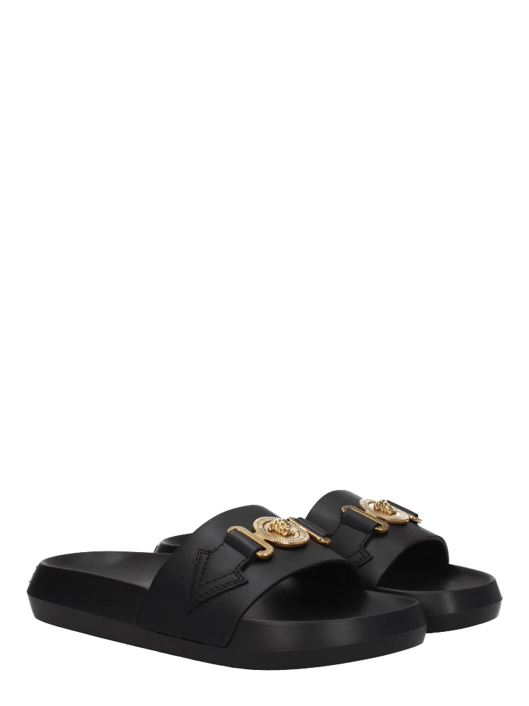 شباشب جلدية سوداء alternative