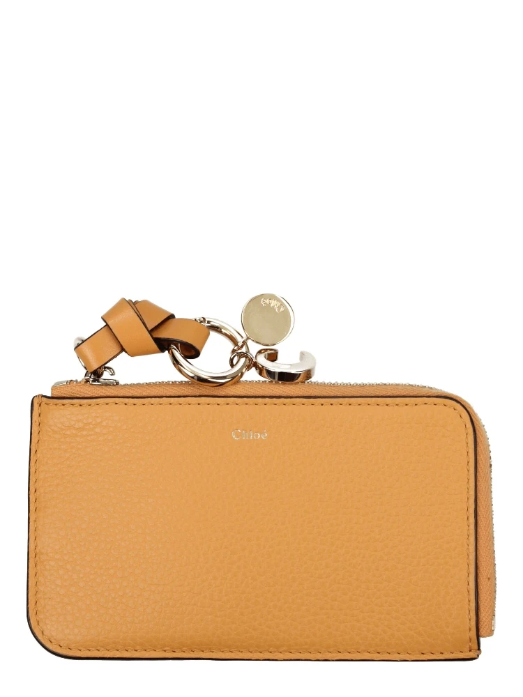 Orange Leather Wallet