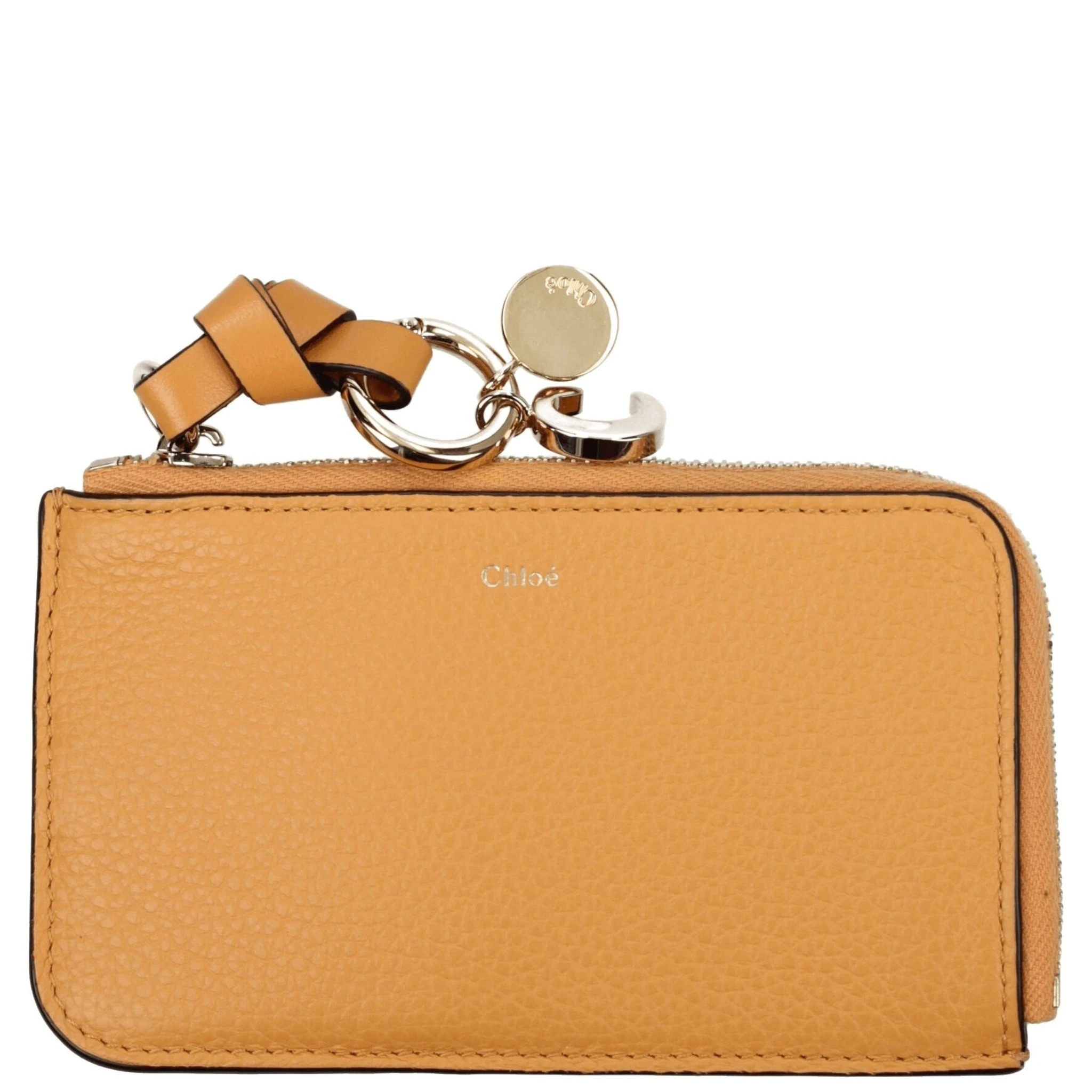 Orange Leather Wallet