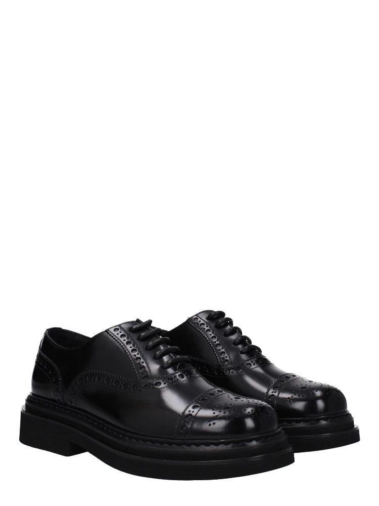 Black Leather Oxfords And Derbies alternative