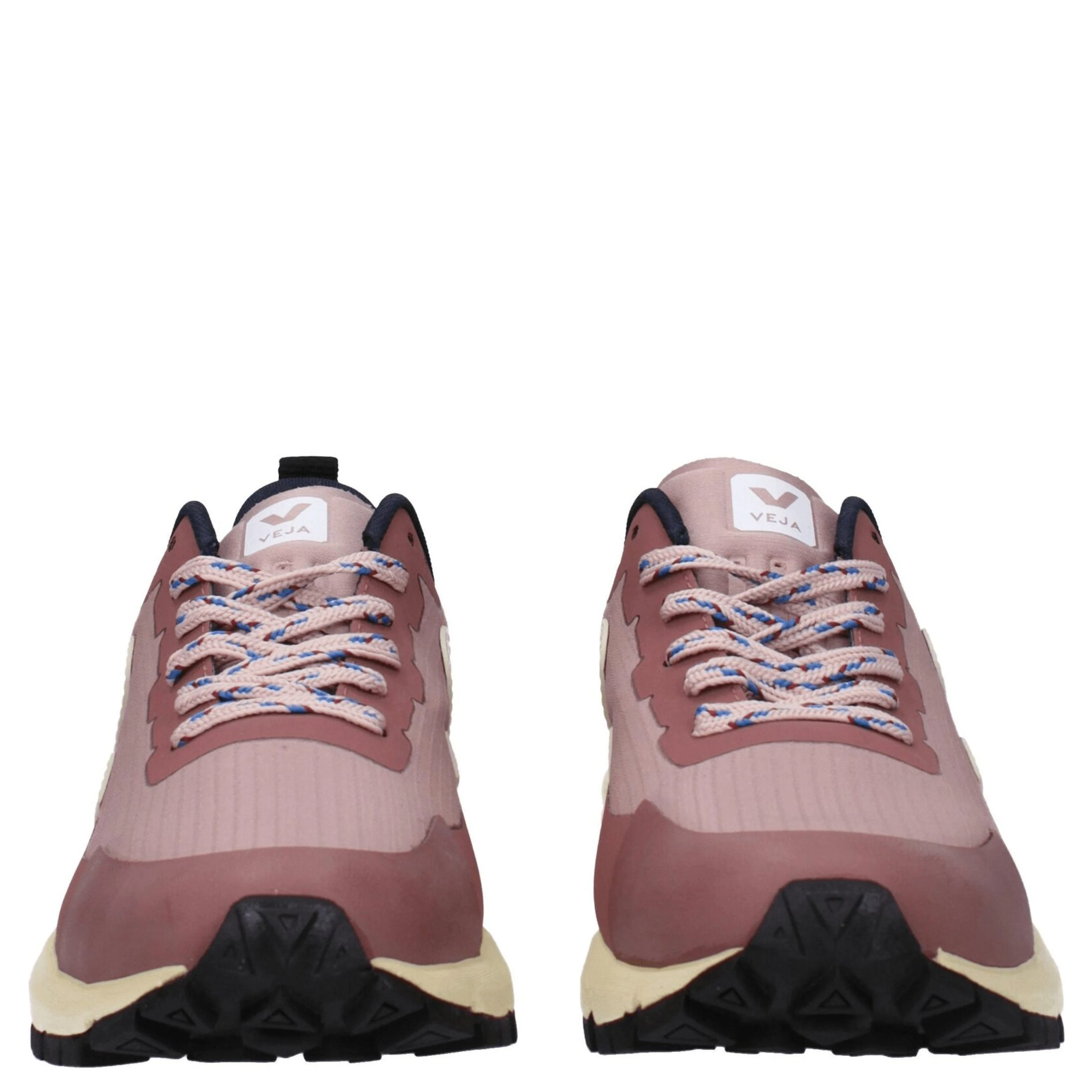 Pink Fabric Athletic Sneakers