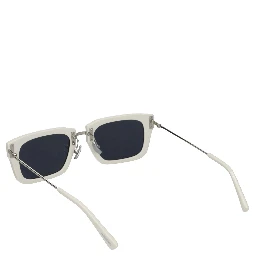 White Acetate Sunglasses