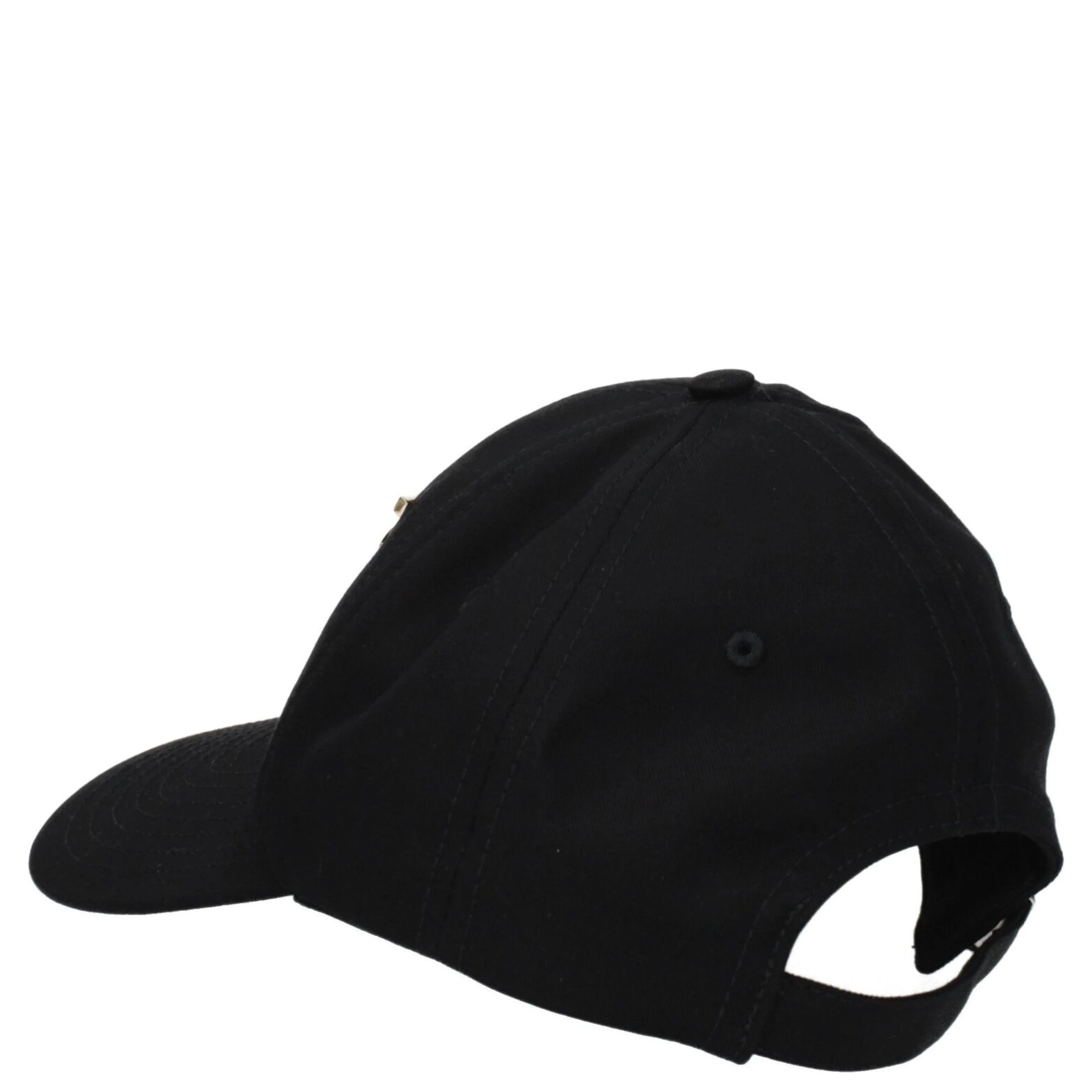 Black Cotton Cap (Baseball Hat)
